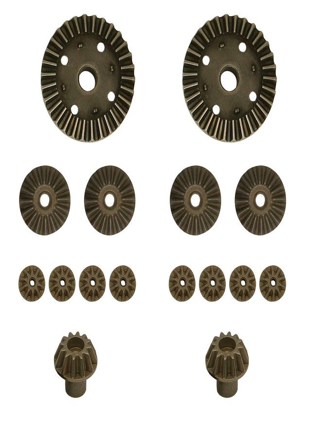 Treehobby 12T 24T 30T Motor Driving Gear Planet Gear Differential Gear Combo Set for WLtoys 12428 12423 1/12 RC Car Upgrade Parts (16 PCS) - Image 1